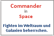 Online Spiele Lk. Darmstadt-Dieburg - Sci-Fi - Commander in Space